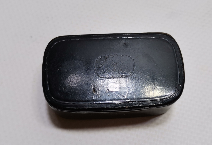 OSMANLI DÖNEMİ PAPİER MACHE ENFİYE KUTUSU