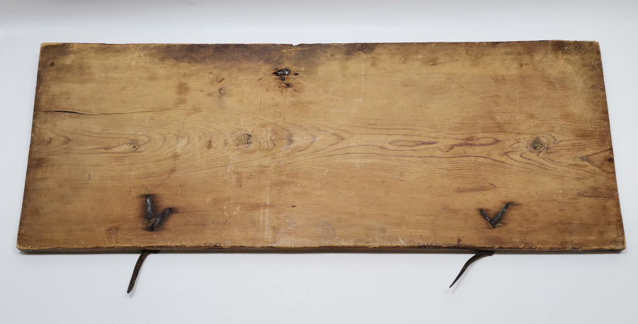 OSMANLI DÖNEMİ TAMAMI EL OYMA İŞÇİLİKLİ AHŞAP DOLAP KAPAĞI