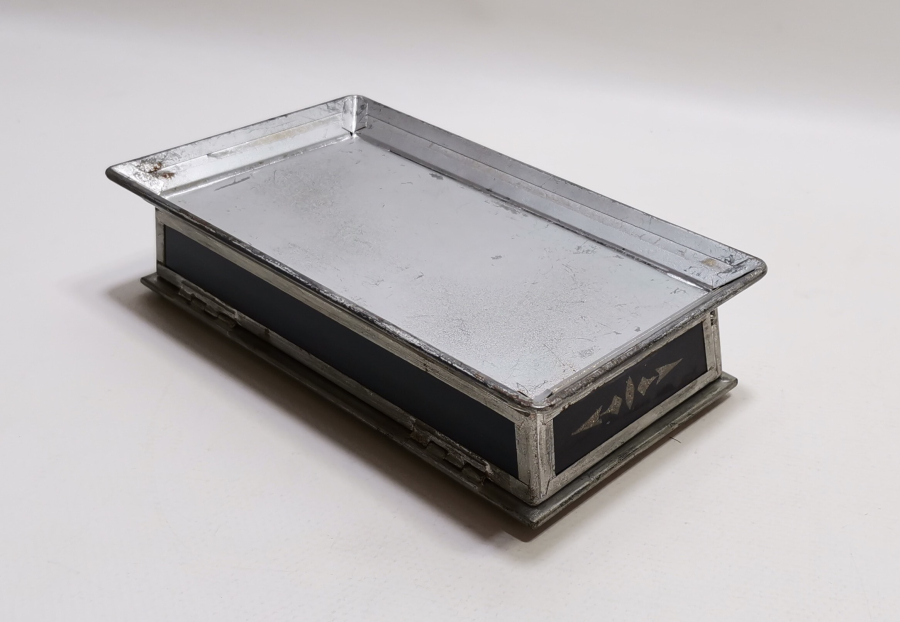 OSMANLI DÖNEMİ TAMAMI EL YAPIMI CAMALTI DESENLİ PUL KUTUSU