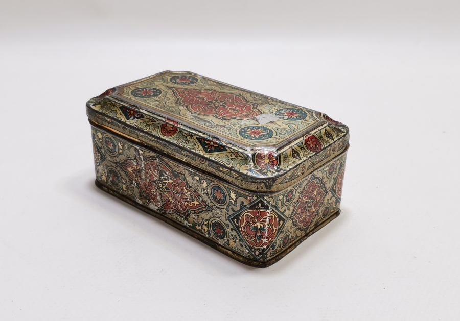 OSMANLI DÖNEMİ TAMAMI İŞLEMELİ DİKİŞ KUTUSU