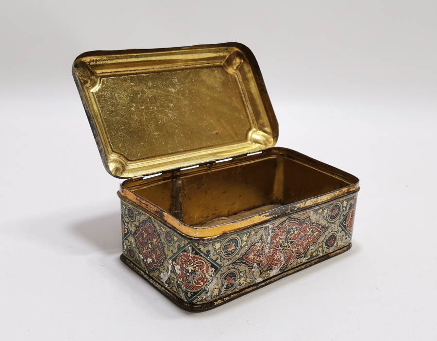 OSMANLI DÖNEMİ TAMAMI İŞLEMELİ DİKİŞ KUTUSU