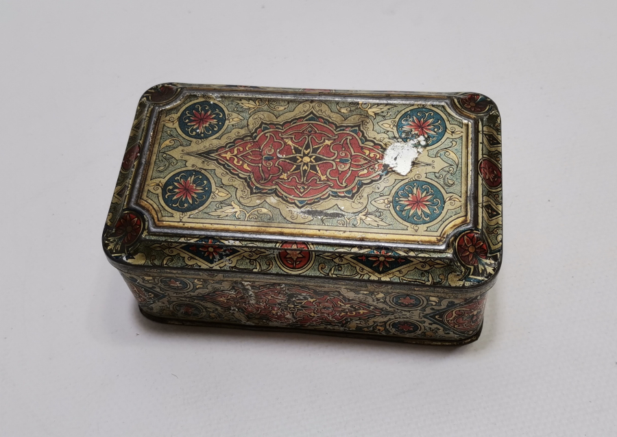 OSMANLI DÖNEMİ TAMAMI İŞLEMELİ DİKİŞ KUTUSU