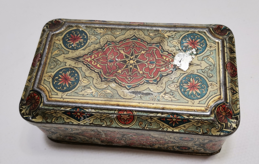 OSMANLI DÖNEMİ TAMAMI İŞLEMELİ DİKİŞ KUTUSU