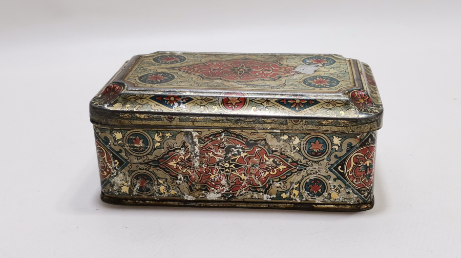 OSMANLI DÖNEMİ TAMAMI İŞLEMELİ DİKİŞ KUTUSU