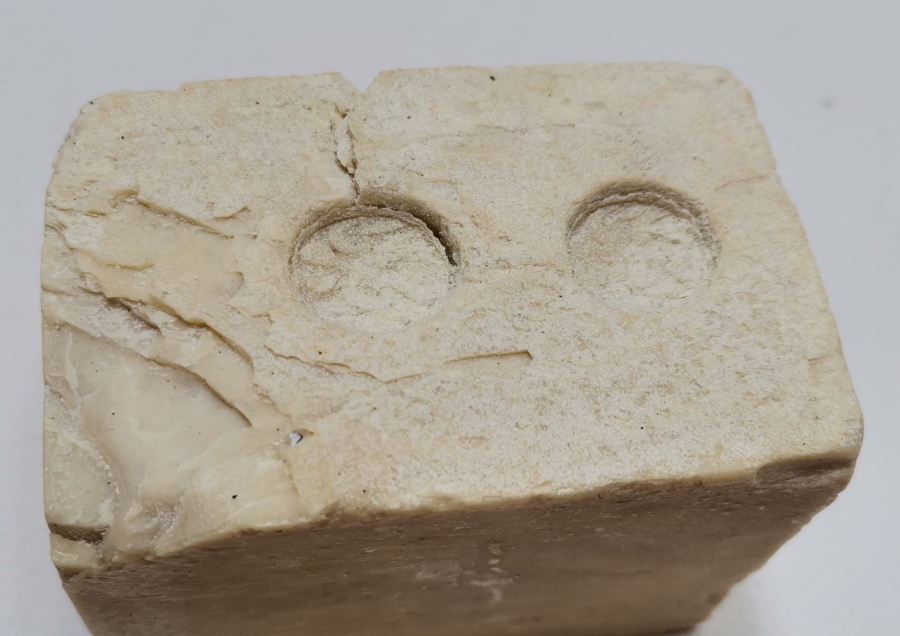 OSMANLI DÖNEMİ ÜZERİ BOL DAMGALI NADİR SABUN