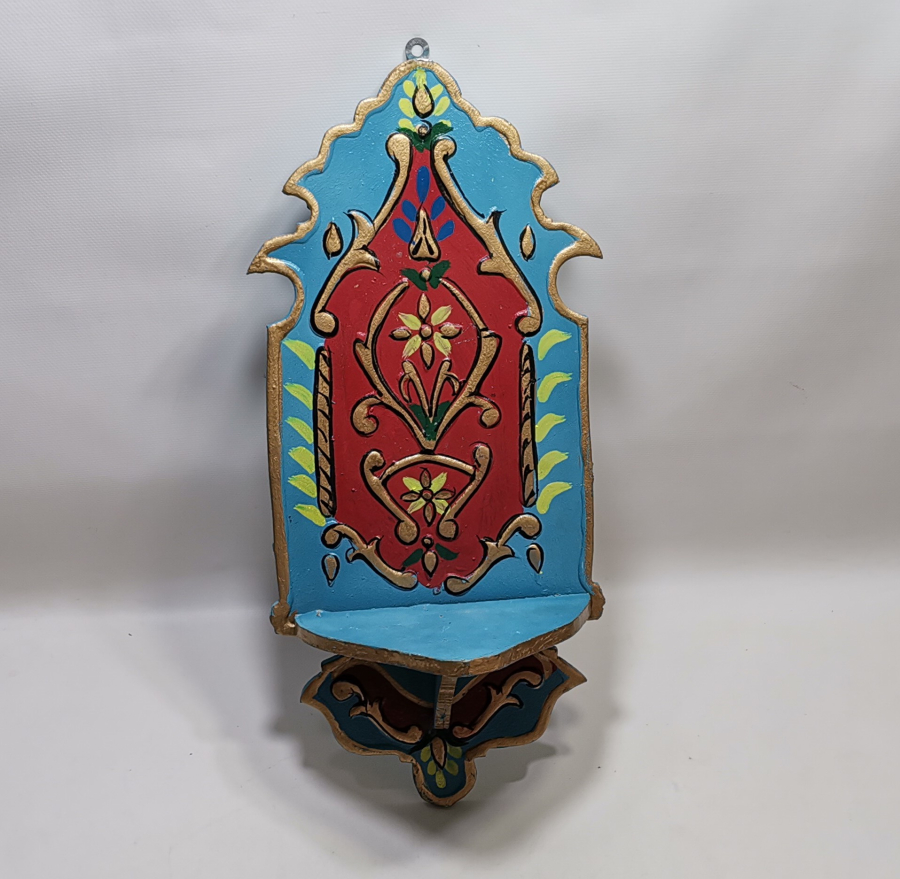 TAMAMI EL YAPIMI VE EL BOYAMA AHŞAP LAMBALIK - KAVUKLUK