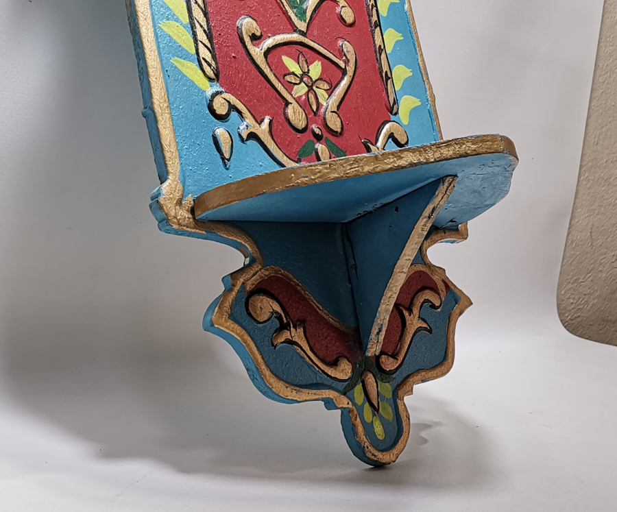 TAMAMI EL YAPIMI VE EL BOYAMA AHŞAP LAMBALIK - KAVUKLUK