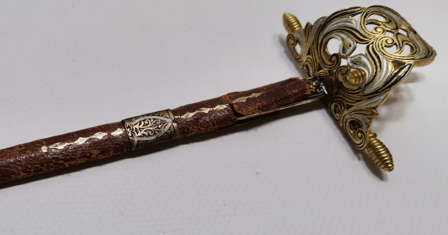 TOLEDO YAPIMI ORJİNAL KININDA ANTİKA ZARF AÇACAĞI