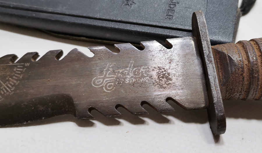 YERLİ YAPIM ANTİKA KOMANDO BIÇAĞI