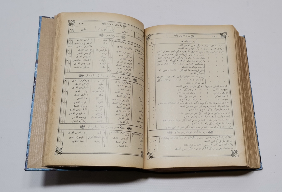 ABDÜLHAMİD HAN DÖNEMİ SALNAME