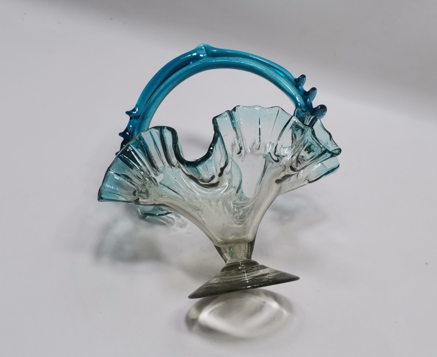 ANTİKA KOPARMA İŞÇİLİKLİ CAM BAYRAM ŞEKERLİĞİ