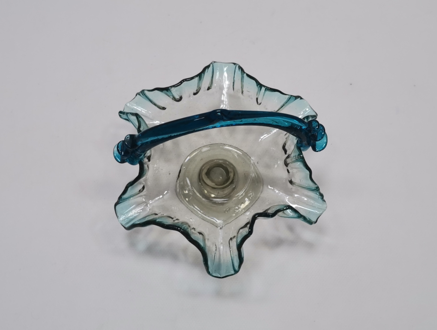 ANTİKA KOPARMA İŞÇİLİKLİ CAM BAYRAM ŞEKERLİĞİ