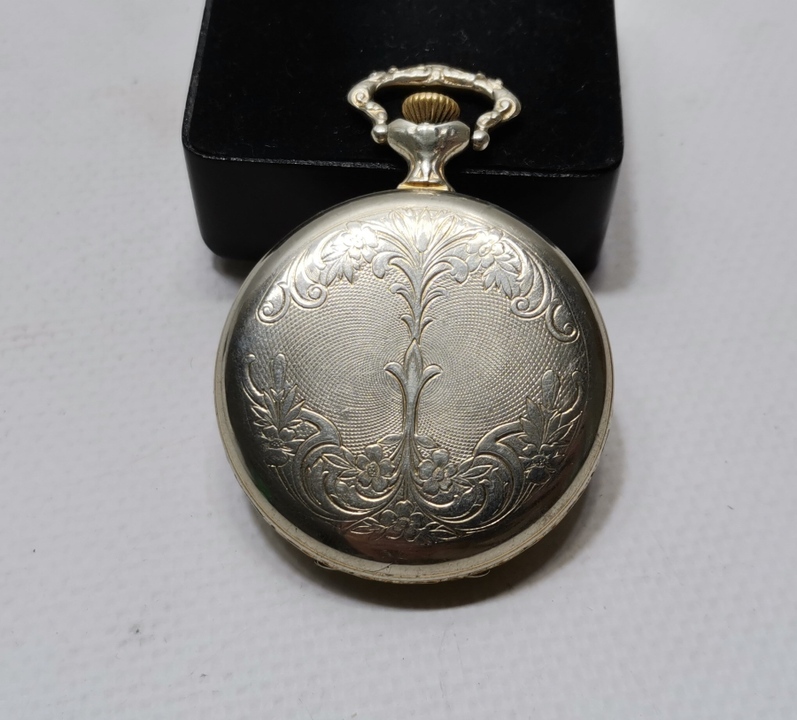 ANTİKA KURMALI AVCI KASA CEP SAATİ