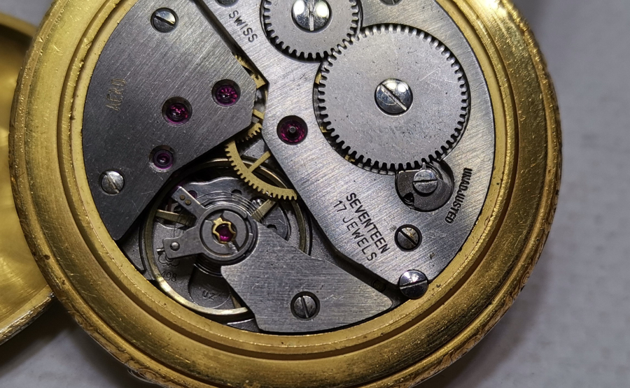 ANTİKA KURMALI AVCI KASA CEP SAATİ