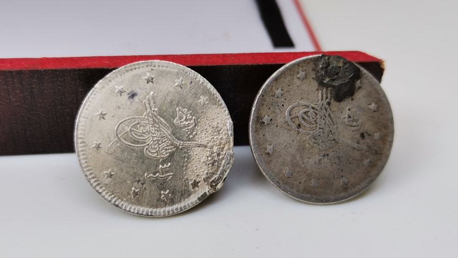 MEHMED REŞAD HAN DÖNEMİ GÜMÜŞ 2 KURUŞ LOTU