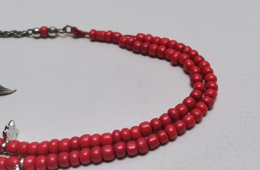 MERCAN TAŞINDAN MAMUL ANTİKA NAMAZ TESPİHİ