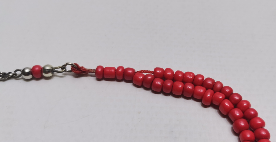 MERCAN TAŞINDAN MAMUL ANTİKA NAMAZ TESPİHİ