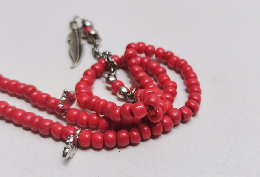 MERCAN TAŞINDAN MAMUL ANTİKA NAMAZ TESPİHİ