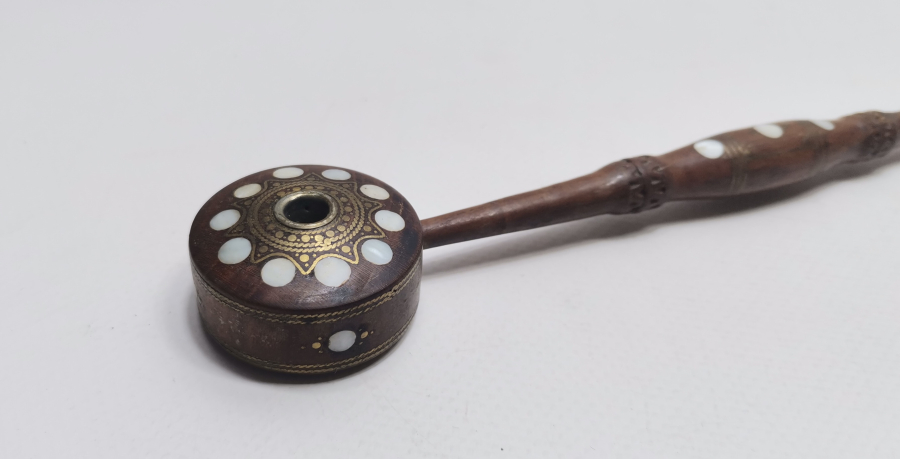 OSMANLI DÖNEMİ BÜYÜK BOY AFYON İŞİ SİGARA AĞIZLIĞI