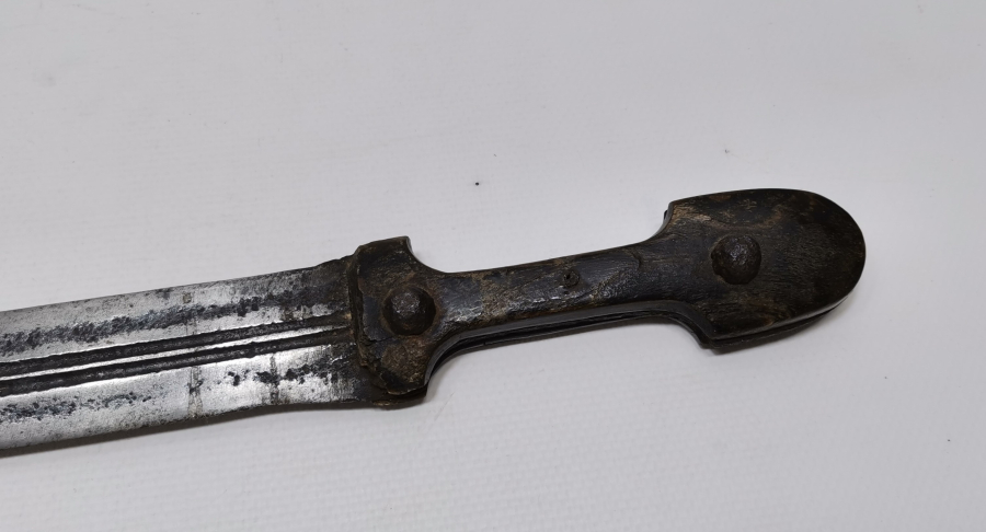 OSMANLI DÖNEMİ BÜYÜK BOY BOYNUZ SAPLI ÇERKES KAMASI