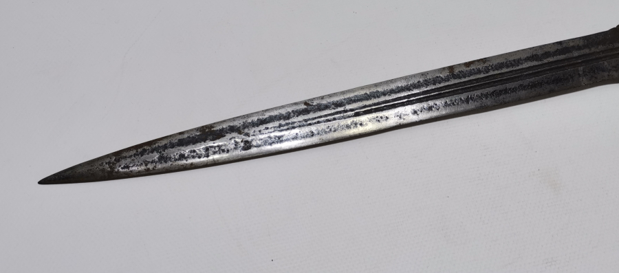 OSMANLI DÖNEMİ BÜYÜK BOY BOYNUZ SAPLI ÇERKES KAMASI