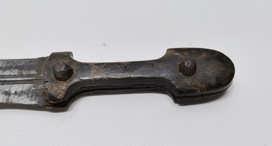 OSMANLI DÖNEMİ BÜYÜK BOY BOYNUZ SAPLI ÇERKES KAMASI