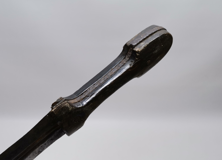 OSMANLI DÖNEMİ BÜYÜK BOY BOYNUZ SAPLI ÇERKES KAMASI