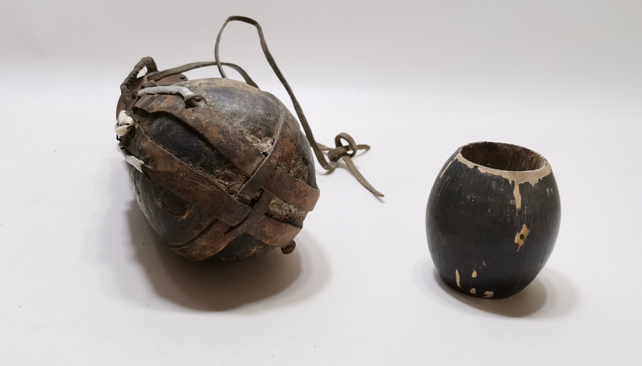 OSMANLI DÖNEMİ ÇOK NADİR AHŞAP MATARA