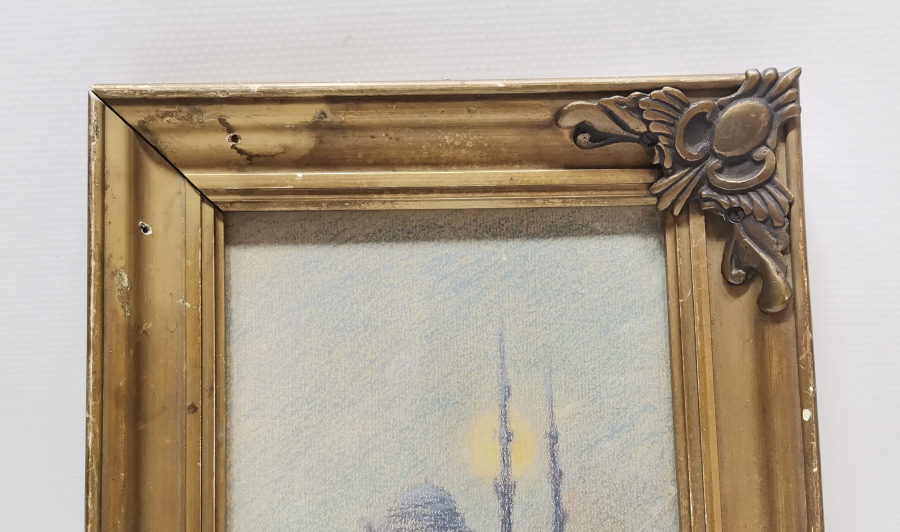 OSMANLI DÖNEMİ EL ÇİZİMİ AYASOFYA RESMİ