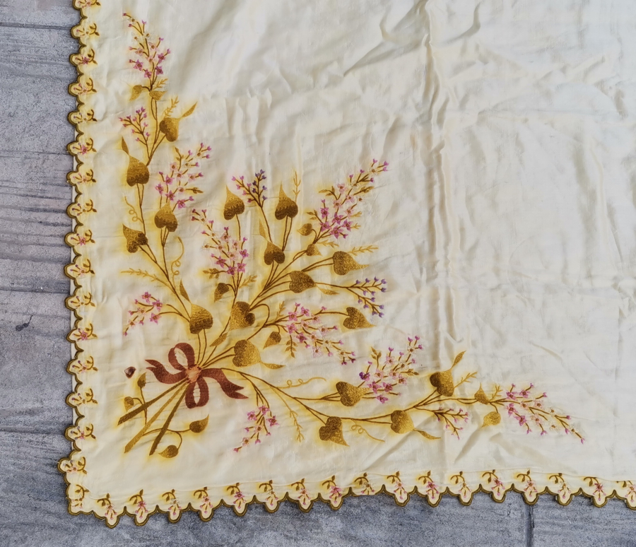 OSMANLI DÖNEMİ İPEK NALIN BOHÇASI