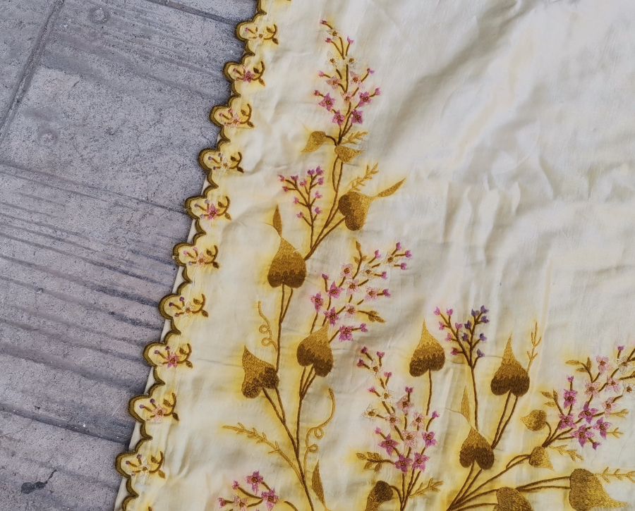 OSMANLI DÖNEMİ İPEK NALIN BOHÇASI