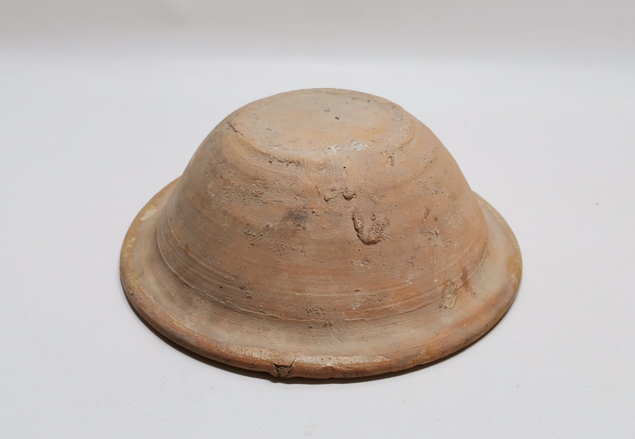 OSMANLI DÖNEMİ SIRLI KINIK TOPRAK TABAK