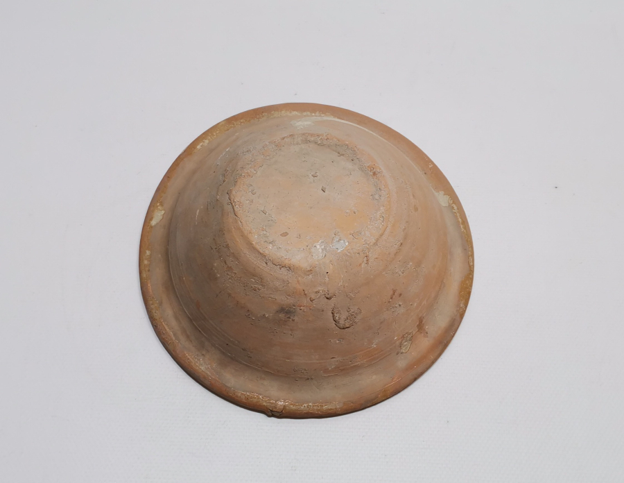 OSMANLI DÖNEMİ SIRLI KINIK TOPRAK TABAK