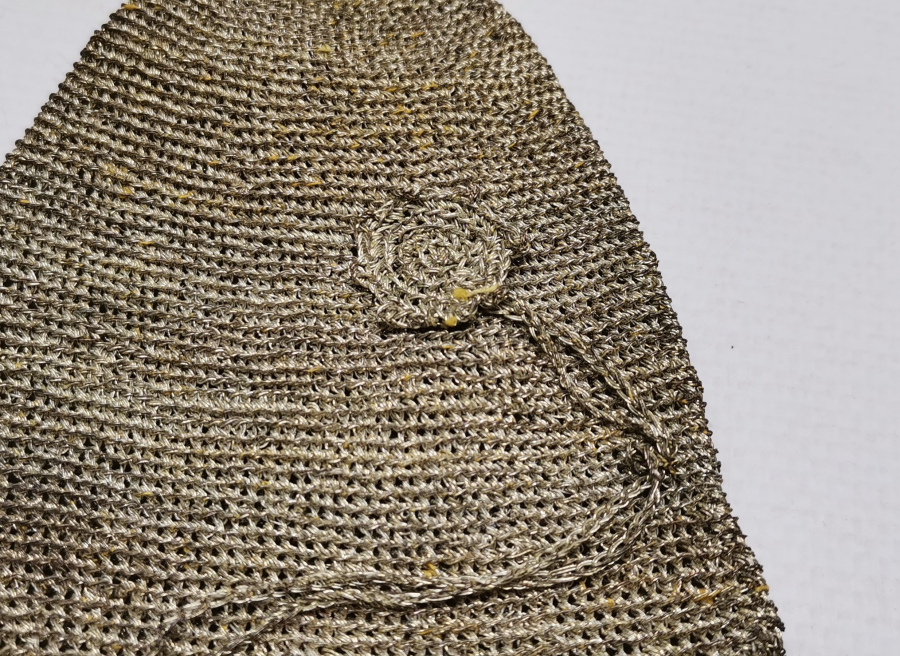 OSMANLI DÖNEMİ TAMAMI GÜMÜŞTEN MAMUL ÇOK NADİR ALTIN KESESİ