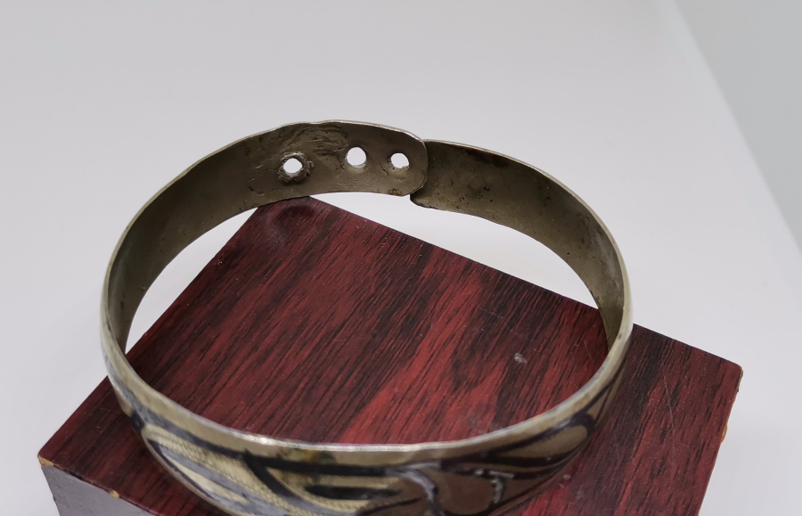 SAVAT İŞÇİLİKLİ ANTİKA GÜMÜŞ BİLEZİK