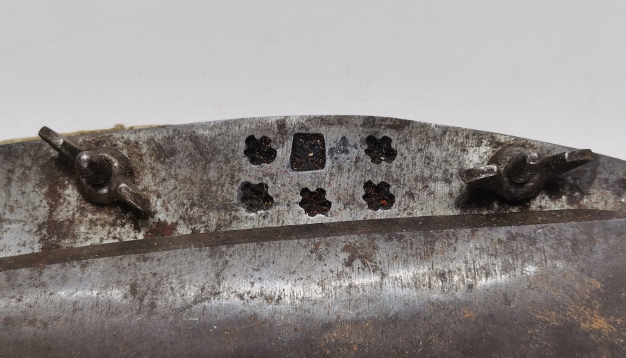 ÜZERİ OSMANLICA DAMGALI ÇOK NADİR HEREKE İŞİ HALI MAKASI