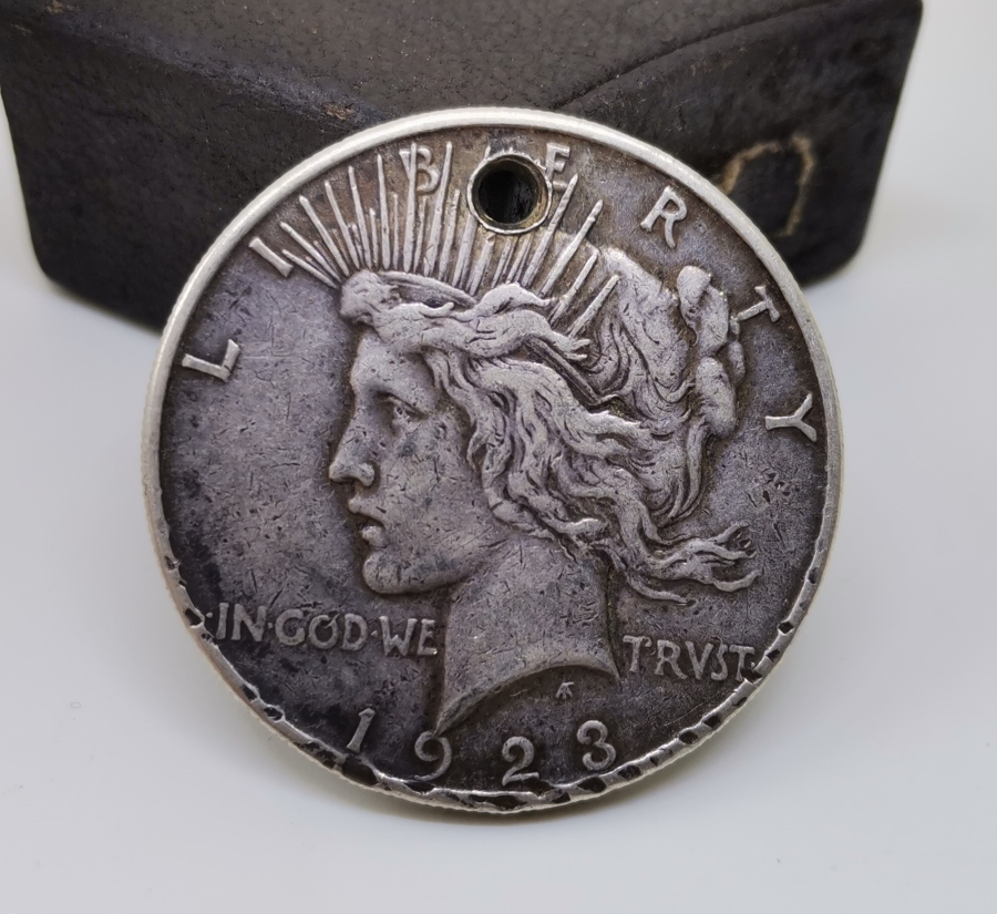 1923 YILI GÜMÜŞ 1 AMERİKAN DOLARI