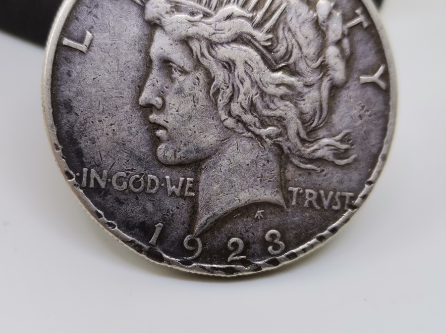 1923 YILI GÜMÜŞ 1 AMERİKAN DOLARI
