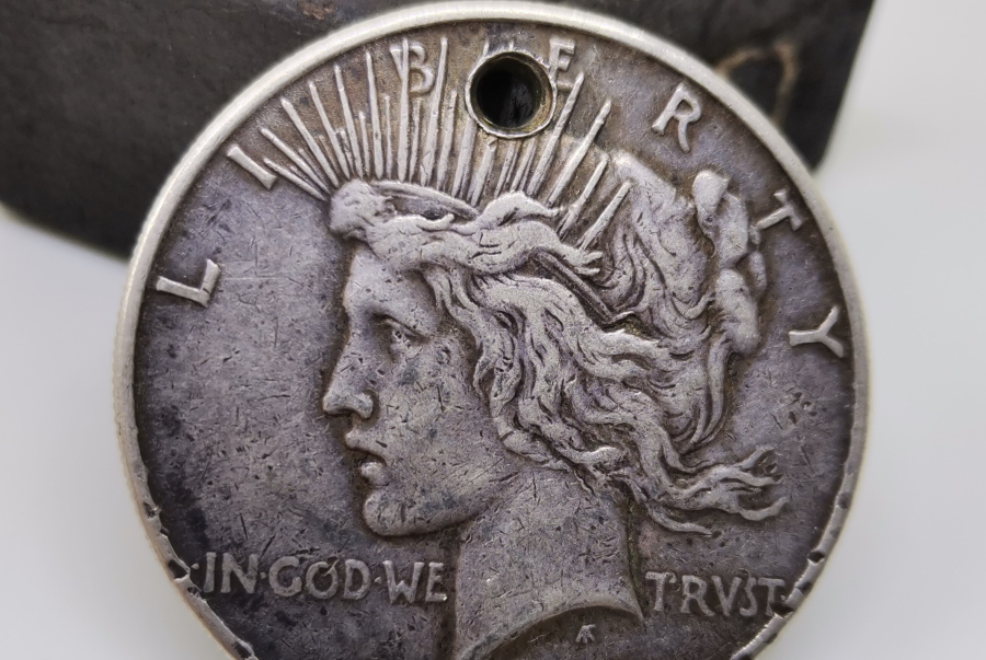 1923 YILI GÜMÜŞ 1 AMERİKAN DOLARI