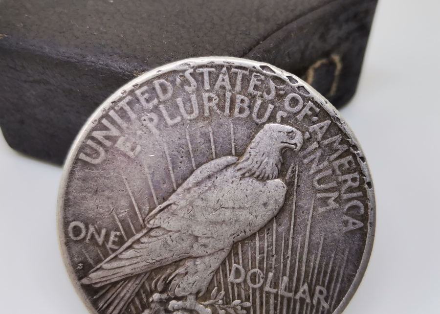 1923 YILI GÜMÜŞ 1 AMERİKAN DOLARI