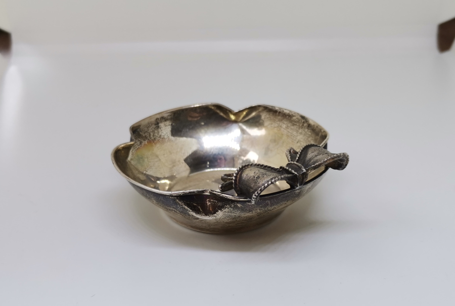 925 AYAR GÜMÜŞTEN MAMUL KAHVE YANI LOKUMLUĞU