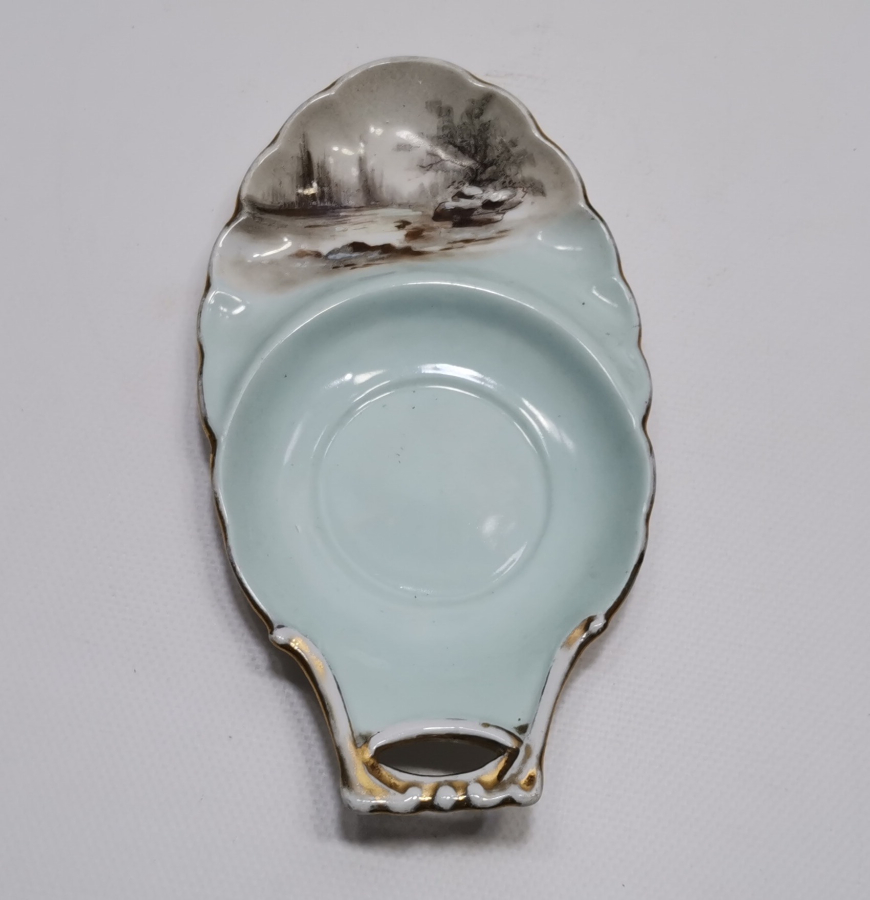 ALTIN VARAKLI ANTİKA PORSELEN İKRAMLIK