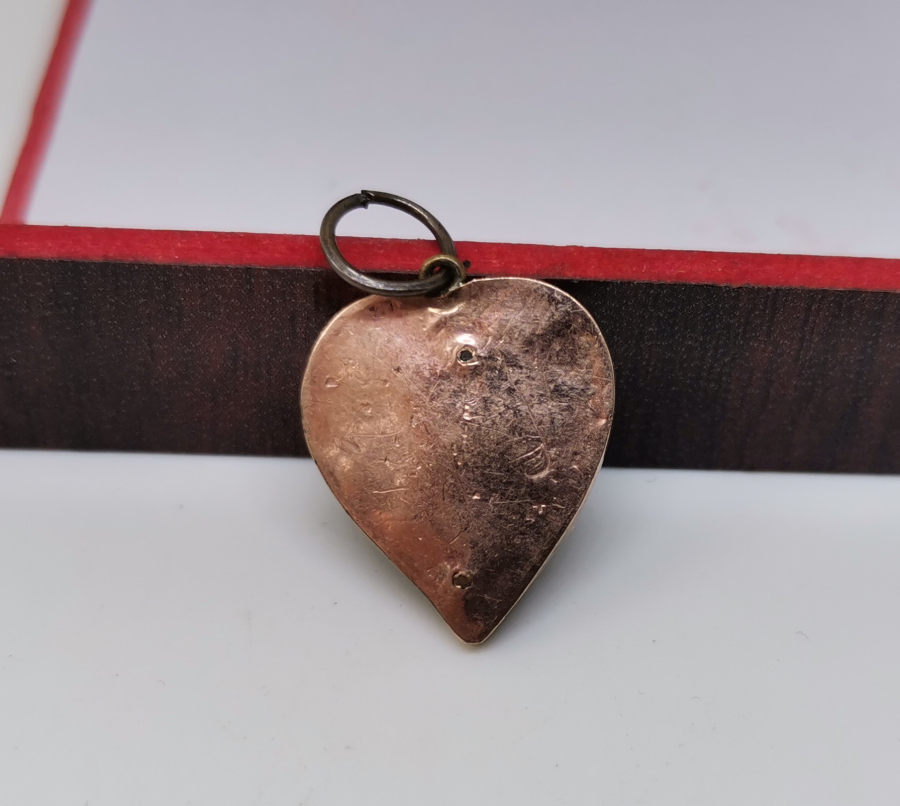 E HARFLİ ANTİKA ALTIN KOLYE UCU