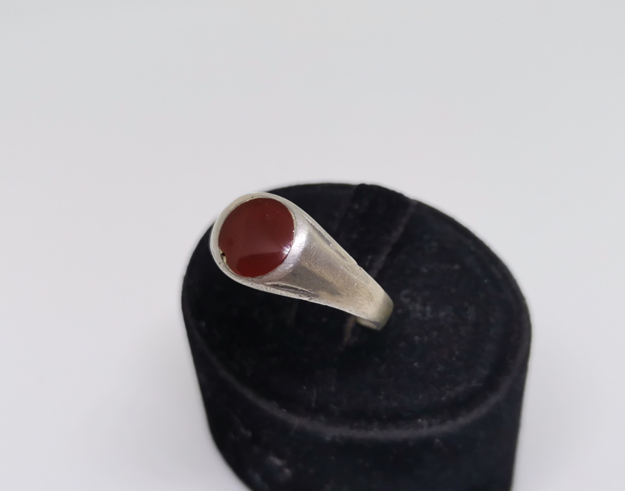 HAC HATIRASI ANTİKA GÜMÜŞ YÜZÜK