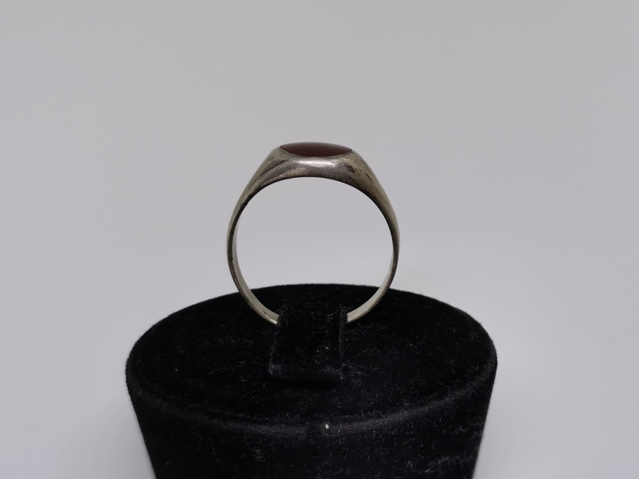 HAC HATIRASI ANTİKA GÜMÜŞ YÜZÜK