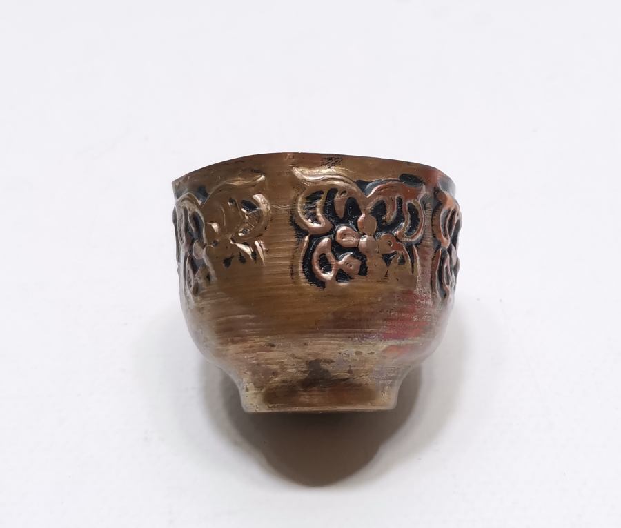 KABARTMA İŞÇİLİKLİ ANTİKA FİNCAN ZARFI