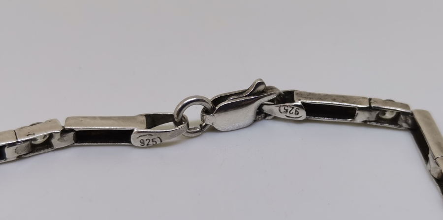 MARGAZİT TAŞLI GÜMÜŞ BİLEKLİK