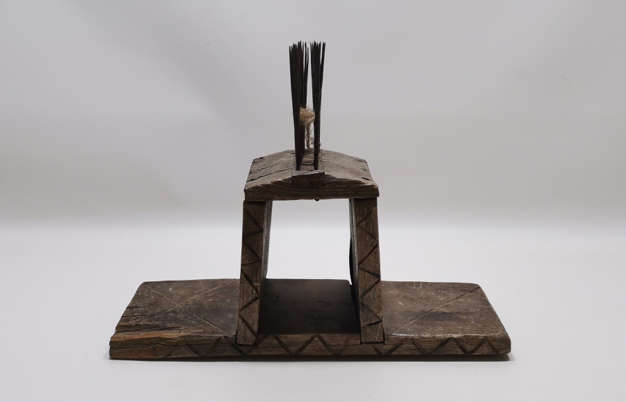 OSMANLI DÖNEMİ AHŞAPTAN MAMUL BÜYÜK BOY YÜN TARAĞI