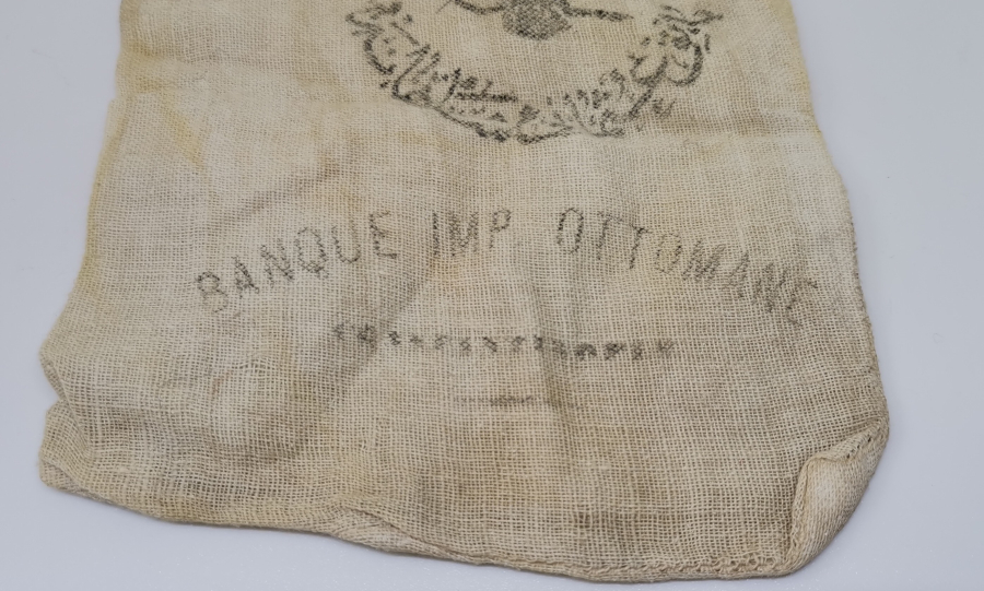 OSMANLI DÖNEMİ ÇOK NADİR OSMANLI BANKASI BOZUK PARA KESESİ