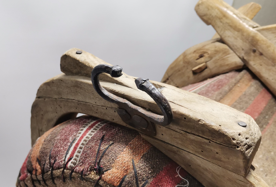 OSMANLI DÖNEMİ EL YAPIMI EŞEK SEMERİ